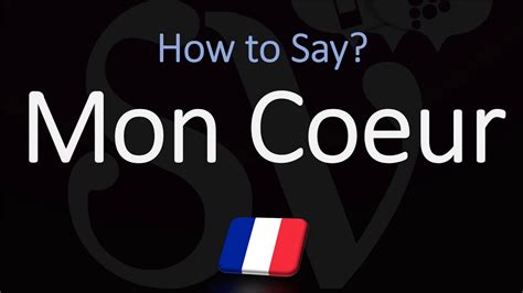 mon coeur meaning|mon coeur french to english.